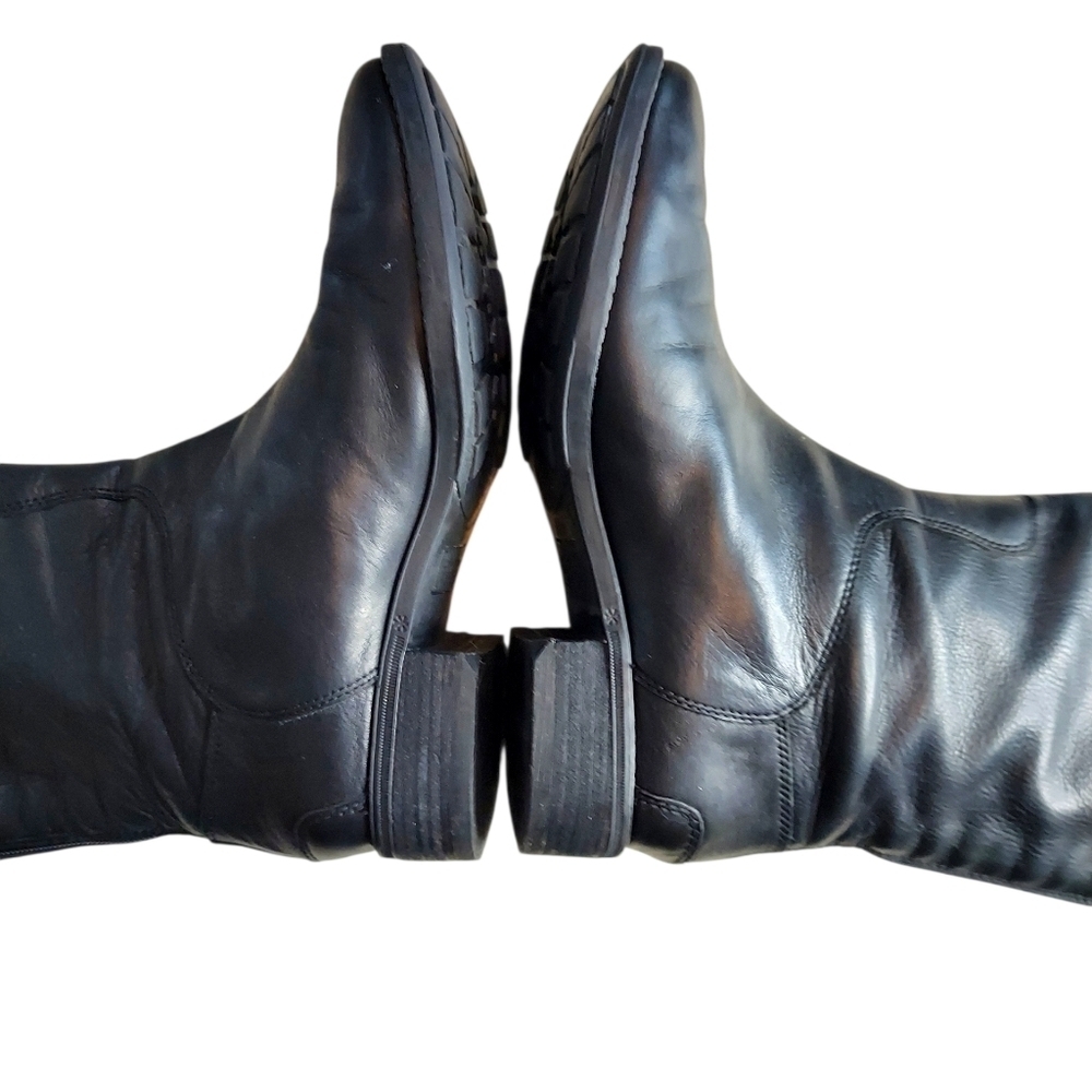 Sam Edelman Penny Black Leather Riding Boot - Picture 5 of 14